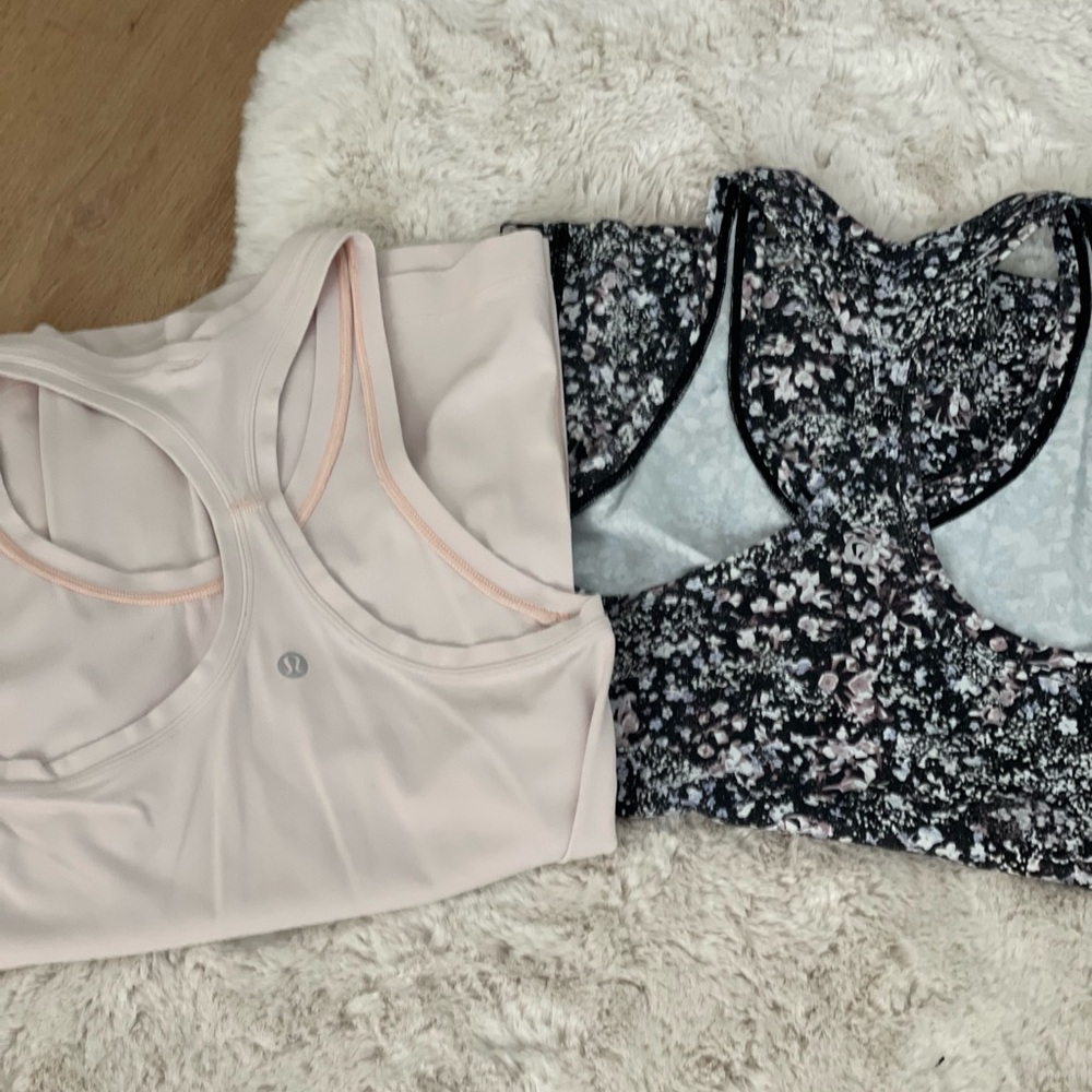 2 Lululemon Racer Tanks - Picture 2 of 4